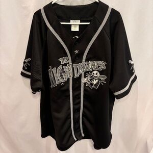 Disney WDW Nightmare Before Christmas The Nightmares Baseball Jersey Size XL